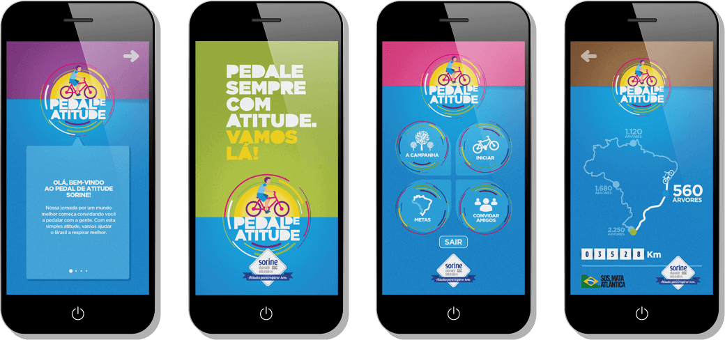 App Pedal de Atitude